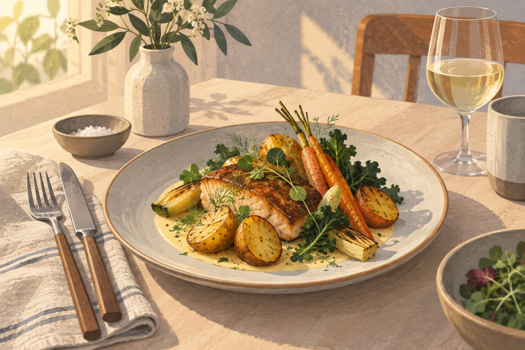 Restaurant Kalvø i Frederikssund | Fjordudsigt og mad